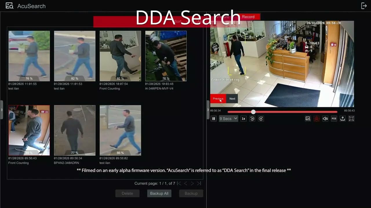 Прев’ю відео про DDA пошук по фото